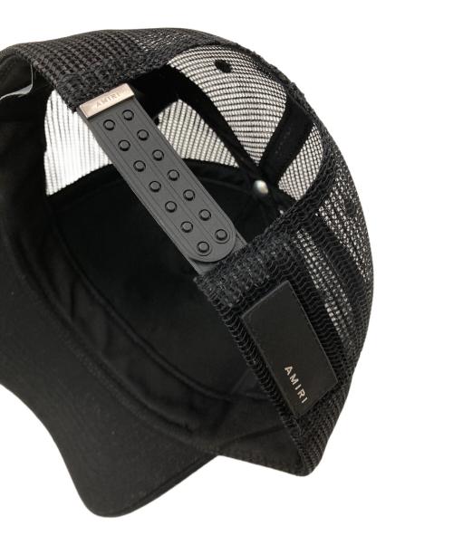 AMIRI（アミリ）AMIRI (アミリ) MA LOGO TRUCKER HAT ブラックの古着・服飾アイテム