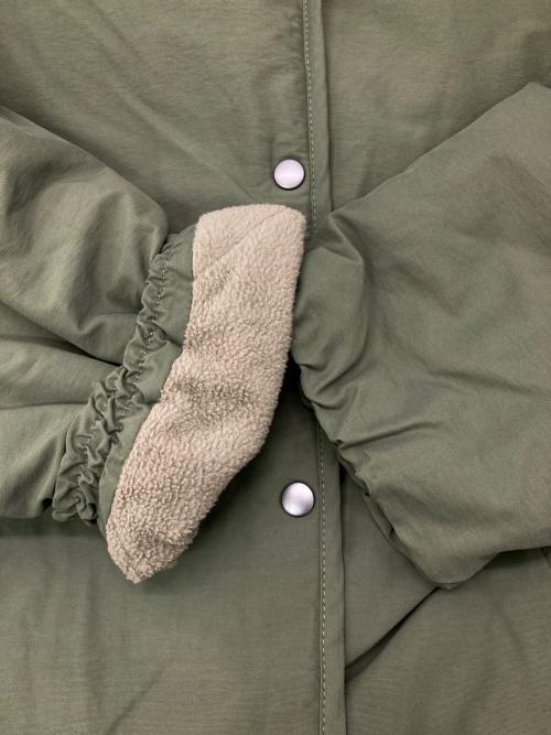 kurashi&trips publishing（クラシアンドトリップス パブリッシング）kurashi&trips publishing (クラシアンドトリップス パブリッシング) 裏フリースノーカラージャケット カーキ サイズ:Freeの古着・服飾アイテム