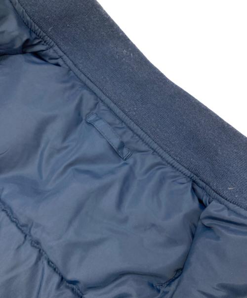 ALPHA（アルファ）ALPHA (アルファ) MA-1 ダウンジャケット ネイビー サイズ:Ｍの古着・服飾アイテム