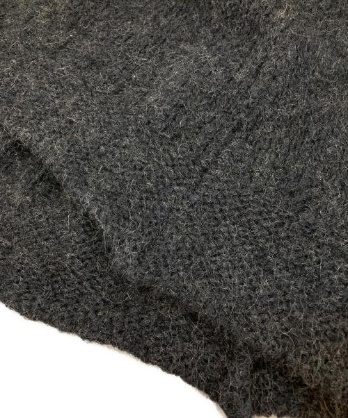 45R（フォーティファイブ・アール）45R (フォーティファイブ・アール) ツイードガンジーSWEATER グレーの古着・服飾アイテム