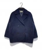 JOURNAL STANDARD relumeジャーナルスタンダード レリューム）の古着「尾州ウールスーパー100モッサPコート」｜ネイビー