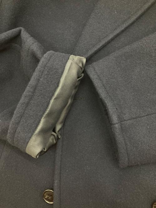 JOURNAL STANDARD relume（ジャーナルスタンダード レリューム）JOURNAL STANDARD relume (ジャーナルスタンダード レリューム) 尾州ウールスーパー100モッサPコート ネイビー サイズ:38の古着・服飾アイテム