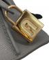 中古・古着 FURLA (フルラ) ヴィットリアショルダーバッグ グレー：9000円