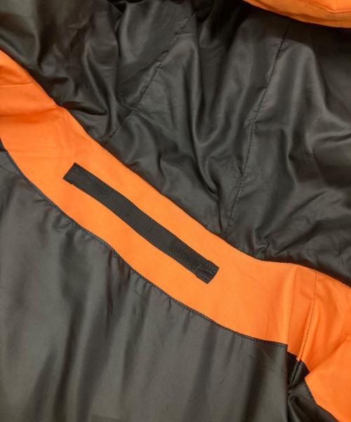 NILoS（ニルズ）NILoS (ニルズ) TWILL Padding Hooded Jacket オレンジ サイズ:2の古着・服飾アイテム