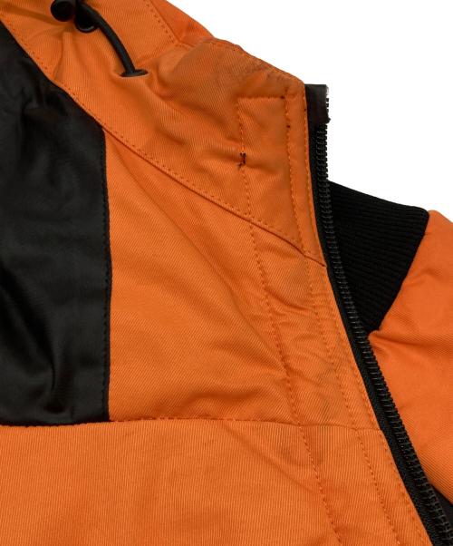NILoS（ニルズ）NILoS (ニルズ) TWILL Padding Hooded Jacket オレンジ サイズ:2の古着・服飾アイテム