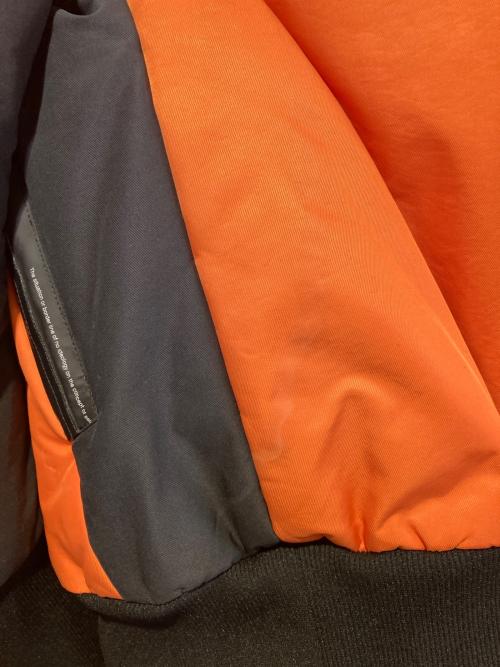 NILoS（ニルズ）NILoS (ニルズ) TWILL Padding Hooded Jacket オレンジ サイズ:2の古着・服飾アイテム