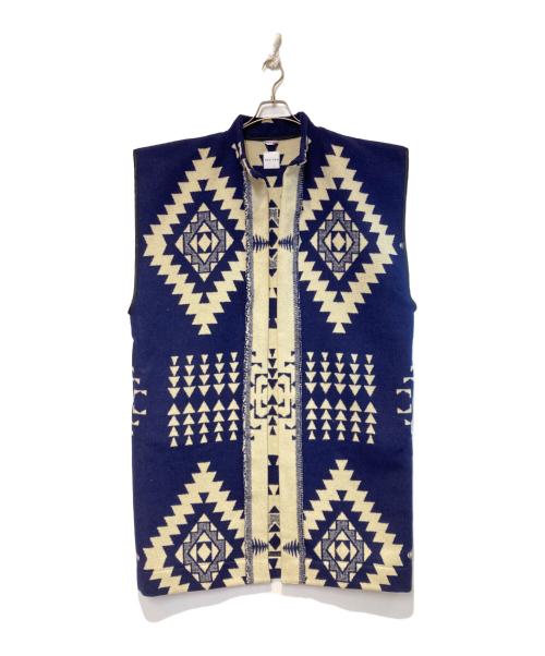 SOU・SOU（ソウソウ）SOU・SOU (ソウソウ) チマヨ長陣羽織単 ネイビー サイズ:Freeの古着・服飾アイテム