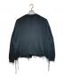 doublet (ダブレット) HIDDEN MESSAGE CARDIGAN ブラック サイズ:M：7000円