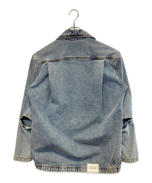 NAMACHEKO（ナマチェコ）NAMACHEKO (ナマチェコ) MANNI DENIM SHIRT インディゴ サイズ:Sの古着・服飾アイテム