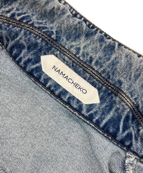 NAMACHEKO（ナマチェコ）NAMACHEKO (ナマチェコ) MANNI DENIM SHIRT インディゴ サイズ:Sの古着・服飾アイテム