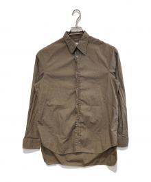 Maison Margiela（メゾンマルジェラ）の古着「ラペルシャツ」｜カーキ