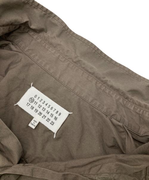 Maison Margiela（メゾンマルジェラ）Maison Margiela (メゾンマルジェラ) ラペルシャツ カーキ サイズ:40の古着・服飾アイテム