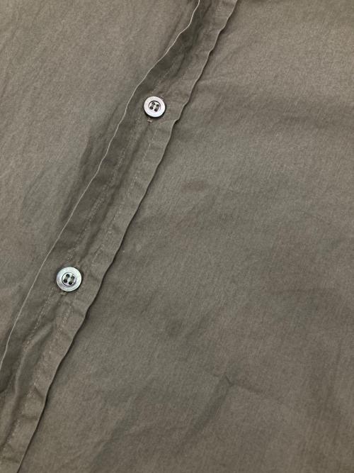 Maison Margiela（メゾンマルジェラ）Maison Margiela (メゾンマルジェラ) ラペルシャツ カーキ サイズ:40の古着・服飾アイテム