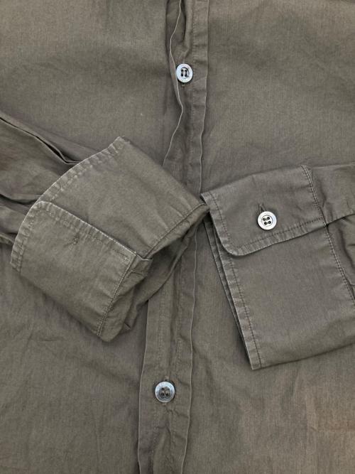 Maison Margiela（メゾンマルジェラ）Maison Margiela (メゾンマルジェラ) ラペルシャツ カーキ サイズ:40の古着・服飾アイテム