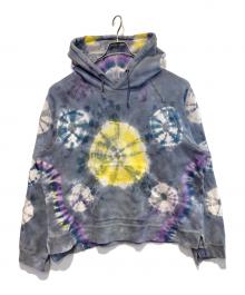 Leh（レー）の古着「Tiedye Sweat Parker」｜ブルー