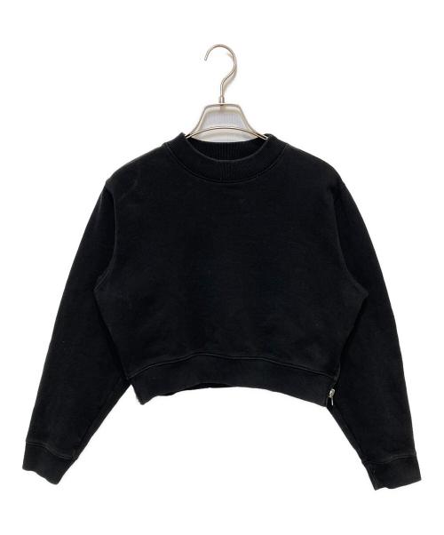 Acne studios（アクネ ストゥディオス）Acne studios (アクネ ストゥディオス) BIRD FLサイドジップ スウェット ブラック サイズ:XXSの古着・服飾アイテム