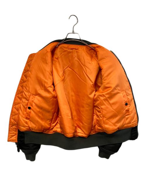 ALPHA（アルファ）ALPHA (アルファ) フルパッチMA-1フライトジャケット ブラック サイズ:Sの古着・服飾アイテム