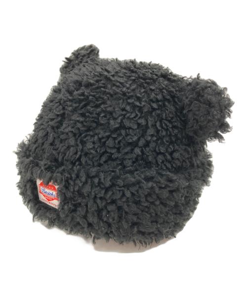 BASICKS（ベイシックス）BASICKS (ベイシックス) Bear Beanie ブラック サイズ:Sの古着・服飾アイテム
