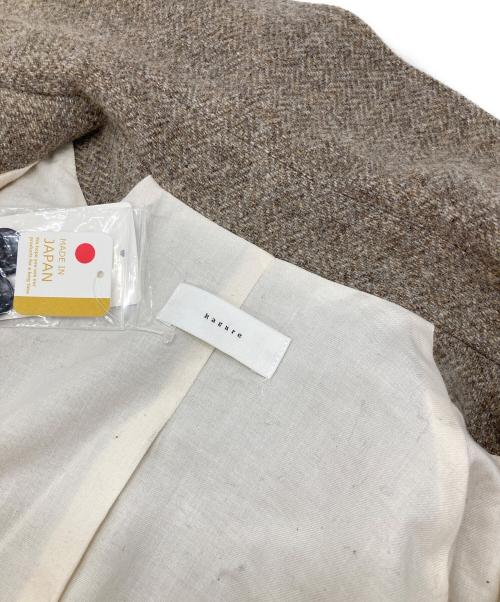 KAGURE（カグレ）KAGURE (カグレ) Wool bal coat ベージュ サイズ:1の古着・服飾アイテム