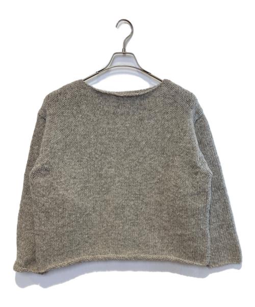 KAGURE（カグレ）KAGURE (カグレ) ペルーボートネックニット ベージュ サイズ:Mの古着・服飾アイテム