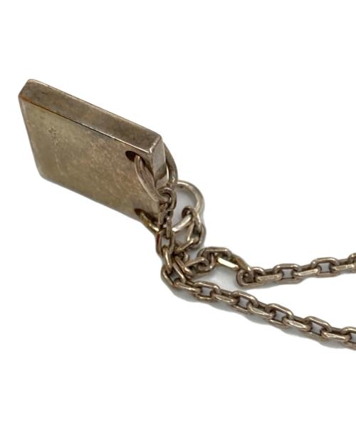 GUCCI（グッチ）GUCCI (グッチ) スクエアプレートネックレスの古着・服飾アイテム