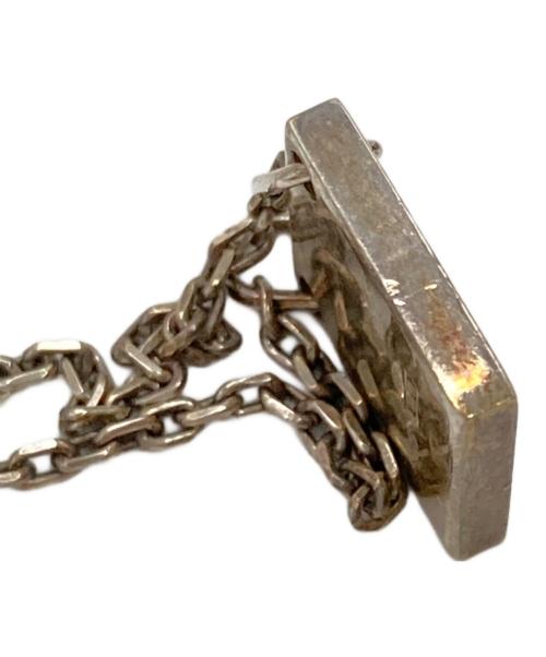 GUCCI（グッチ）GUCCI (グッチ) スクエアプレートネックレスの古着・服飾アイテム