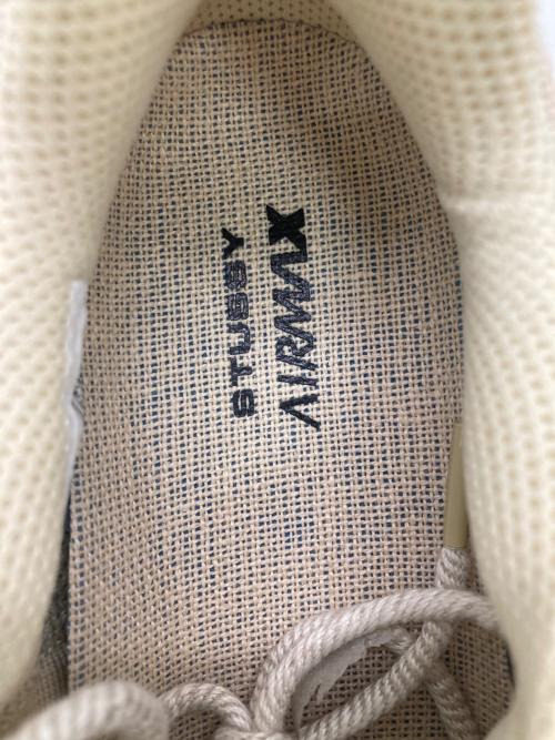 NIKE（ナイキ）NIKE (ナイキ) stussy (ステューシー) AIR MAX 2013 アイボリー サイズ:US8.5 未使用品の古着・服飾アイテム