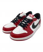NIKEナイキ）の古着「AIR JORDAN 1 RETRO LOW OG」｜ホワイト×レッド