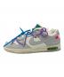NIKE (ナイキ) OFFWHITE (オフホワイト) DUNK LOW ホワイト×グレー サイズ:US8.5：24000円