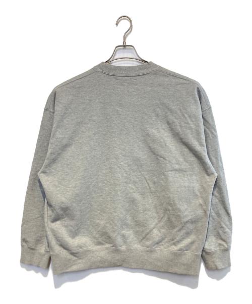 MAISON SPECIAL（メゾンスペシャル）MAISON SPECIAL (メゾンスペシャル) Flower Embroidery Heavy-Weight Pigment Sweat グレー サイズ:01の古着・服飾アイテム