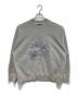MAISON SPECIAL（メゾンスペシャル）の古着「Flower Embroidery Heavy-Weight Pigment Sweat」｜グレー