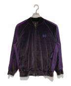 Needlesニードルズ）の古着「ベロアトラックジャケット」｜パープル
