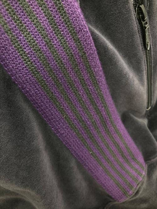Needles（ニードルズ）Needles (ニードルズ) ベロアトラックジャケット パープル サイズ:Mの古着・服飾アイテム