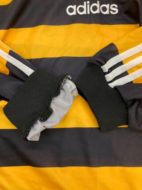 adidas（アディダス）adidas (アディダス) ［古着］ゲームシャツ イエロー×ブラック サイズ:XXLの古着・服飾アイテム