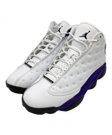 NIKE（ナイキ）の古着「AIR JORDAN 13 RETRO」｜ホワイト×パープル