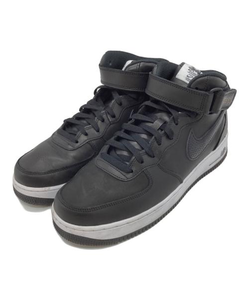 NIKE（ナイキ）NIKE (ナイキ) stussy (ステューシー) AIR FORCE 1 07 MID SP ブラック サイズ:US10の古着・服飾アイテム