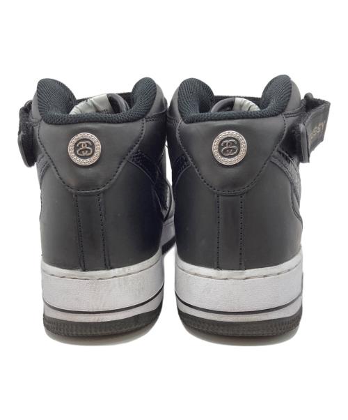 NIKE（ナイキ）NIKE (ナイキ) stussy (ステューシー) AIR FORCE 1 07 MID SP ブラック サイズ:US10の古着・服飾アイテム