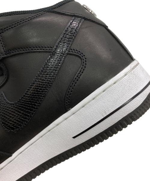 NIKE（ナイキ）NIKE (ナイキ) stussy (ステューシー) AIR FORCE 1 07 MID SP ブラック サイズ:US10の古着・服飾アイテム
