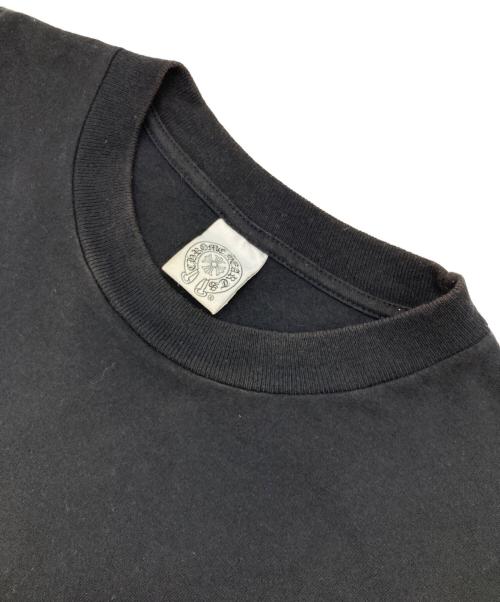 CHROME HEARTS（クロムハーツ）CHROME HEARTS (クロムハーツ) ホースシュー×スクロールラベルプリントカットソー ブラック サイズ:Mの古着・服飾アイテム