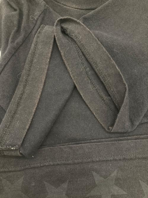 CHROME HEARTS（クロムハーツ）CHROME HEARTS (クロムハーツ) ホースシュー×スクロールラベルプリントカットソー ブラック サイズ:Mの古着・服飾アイテム