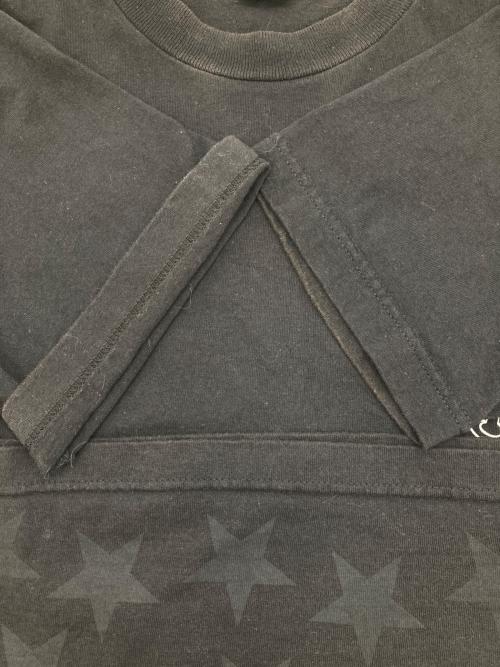 CHROME HEARTS（クロムハーツ）CHROME HEARTS (クロムハーツ) ホースシュー×スクロールラベルプリントカットソー ブラック サイズ:Mの古着・服飾アイテム