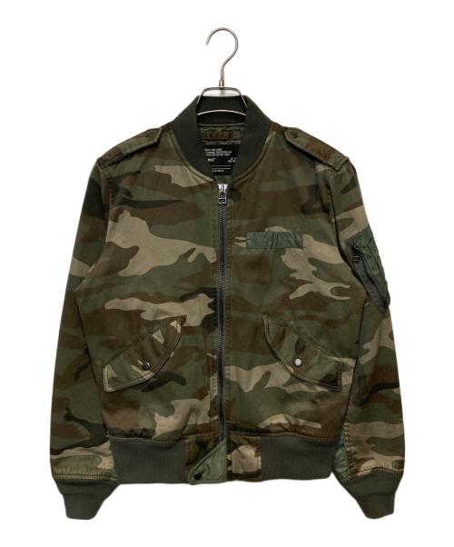 AVIREX（アヴィレックス）AVIREX (アヴィレックス) CAMOUFLAGE L-2B オリーブ サイズ:Ｍの古着・服飾アイテム