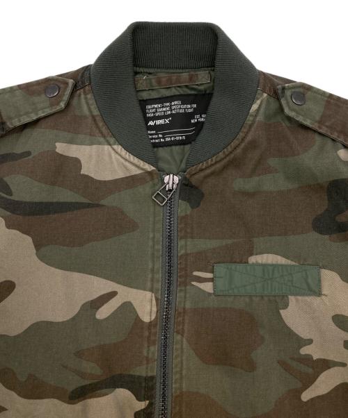 AVIREX（アヴィレックス）AVIREX (アヴィレックス) CAMOUFLAGE L-2B オリーブ サイズ:Ｍの古着・服飾アイテム