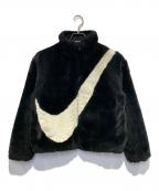 NIKEナイキ）の古着「AS W NSW JKT FAUX FUR」｜ブラック