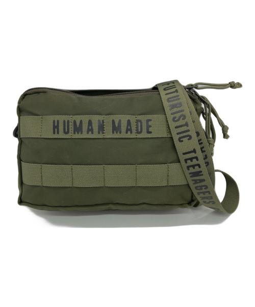 HUMAN MADE（ヒューマンメイド）HUMAN MADE (ヒューマンメイド) MILITARY POUCH オリーブの古着・服飾アイテム