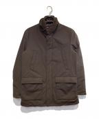 HERNOヘルノ）の古着「ダウンハーフコート」｜ブラウン
