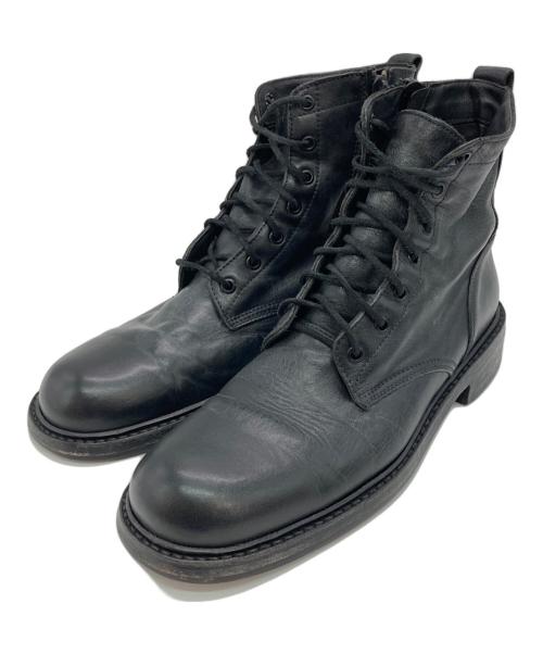 BUTTERO（ブッテロ）BUTTERO (ブッテロ) SOPHNET. (ソフネット) サイドジップレースアップブーツ ブラック サイズ:41の古着・服飾アイテム