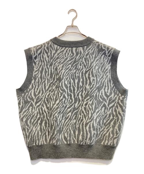 MAISON PRINCE（メイソンプリンス）MAISON PRINCE (メイソンプリンス) ニットベスト グレー サイズ:4の古着・服飾アイテム