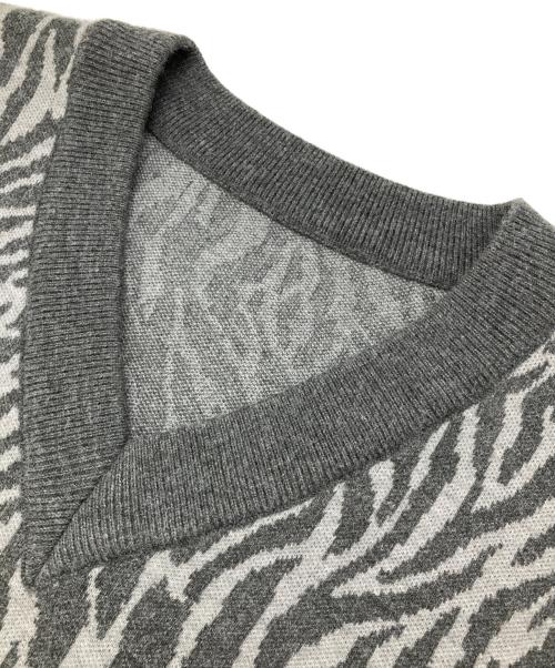 MAISON PRINCE（メイソンプリンス）MAISON PRINCE (メイソンプリンス) ニットベスト グレー サイズ:4の古着・服飾アイテム