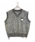 MAISON PRINCE（メイソンプリンス）の古着「ニットベスト」｜グレー
